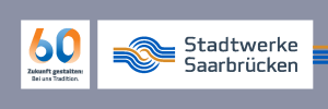 Logo 60 Jahre Stadtwerke Saarbrücken