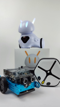 Roboter Photon, mBot2 und IRobot Root