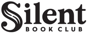 Logo mit dem Schriftzug „Silent Book Club“